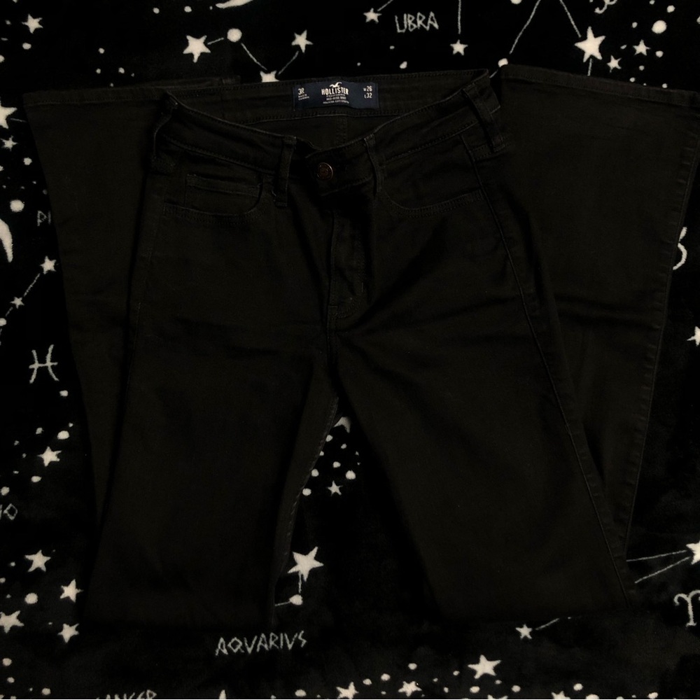 Hollister Mid-Rise Boot Cut Jeans